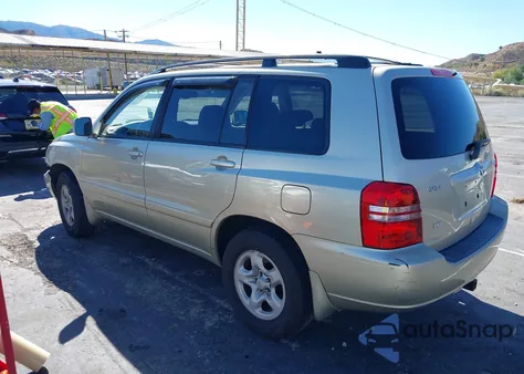 2003 Toyota Highlander V6 из США, поврежденный, VIN JTEGF21A630102872